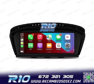 RADIO GPS ANDROID 14 BMW SERIE 3 E90 E91 E92 E93 SERIE 5 E60
