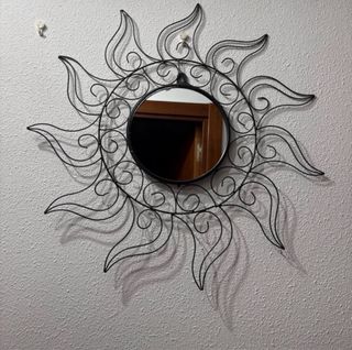 5 Espejos Decorativos en forma de sol