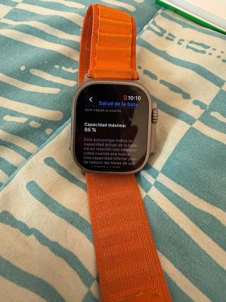 Apple watch ultra 1, 86% batería