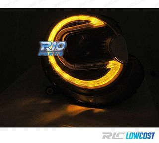 FAROS XENON MINI COOPER 06-14 LED NEGRO