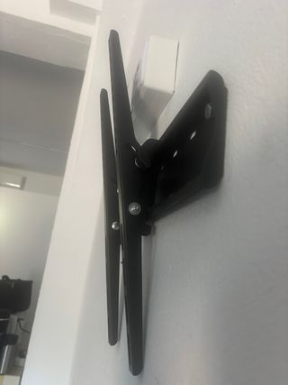 Soporte TV pared negro