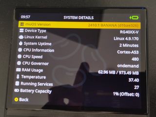 Anbernic RG40XXV (negra) + MicroSD 32GB