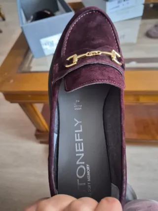 Mocasines Stonefly Talla 41 Burdeos