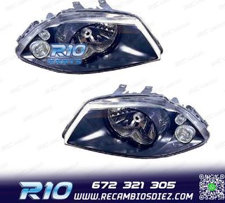 FAROS PARA SEAT IBIZA 6L 02-09 CORDOBA 02-10 H4