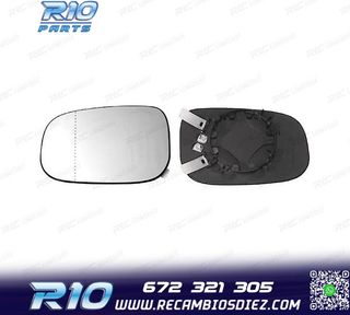 CRISTAL ESPEJO BASE IZQUIERDO VOLVO C30 06-10