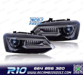 FAROS VOLKSWAGEN VW POLO 6R 09-17 LED LIGHT BAR DEVIL EYES