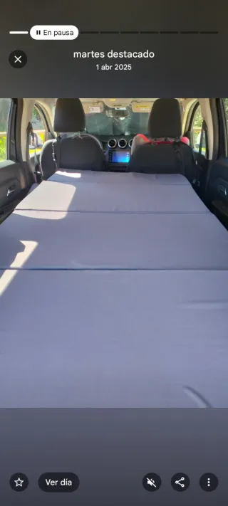 Cama coche doble: Colchón y plataforma