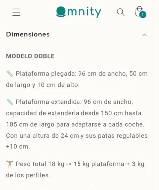 Cama coche doble: Colchón y plataforma