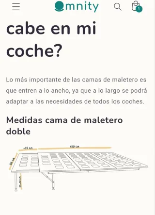 Cama coche doble: Colchón y plataforma
