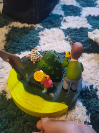 Figura Los Simpsons - Ned Flanders y Bart