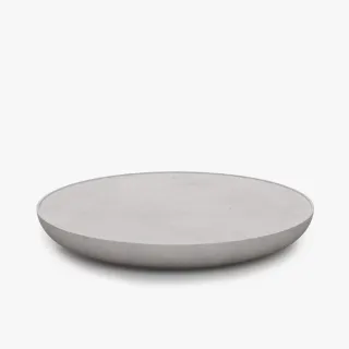 Mesa centro baja piedra blanca