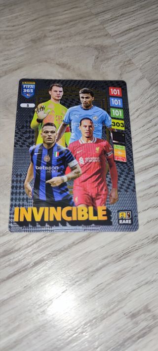 Cromos invencible y ronaldo Legend FIFA 365