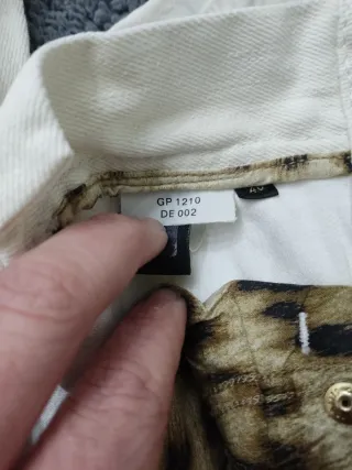 Pantaloni Roberto Cavalli Donna Bianchi