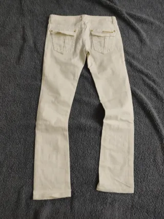 Pantaloni Roberto Cavalli Donna Bianchi