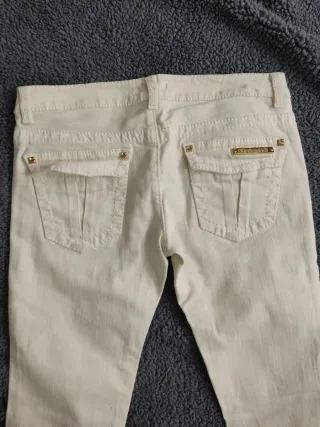 Pantaloni Roberto Cavalli Donna Bianchi