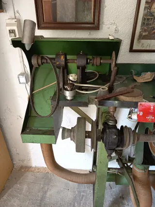 Maquina finisaje, reparación zapatero