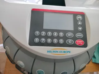 Contadora Clasificadora de Monedas Hilton Europe