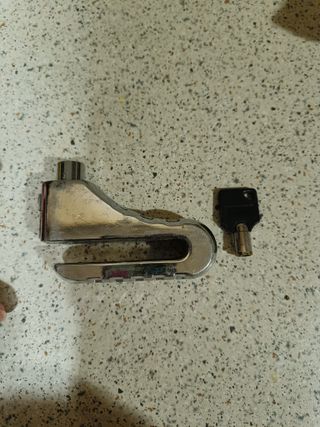 Antirrobo disco Piaggio original con llave