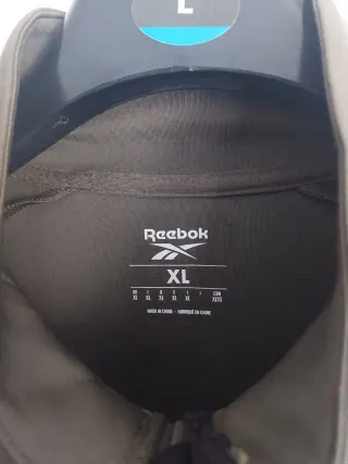 Sudadera Reebok Media Cremallera Talla XL