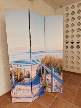 Biombo decorativo 3 piezas