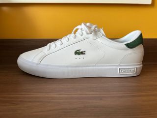 Zapatillas Lacoste Talla 43 Blancas y Verdes