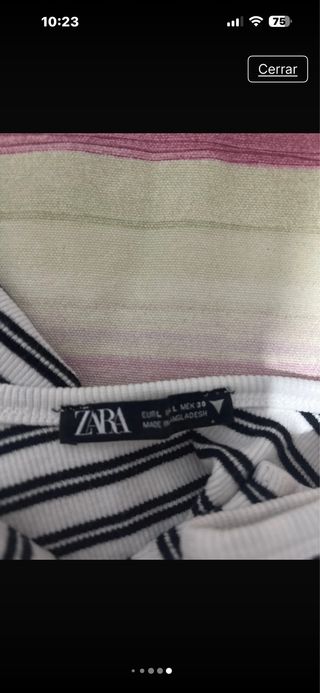 Body de rayas blanco y negro