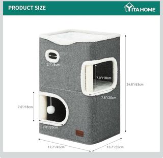 Árbol para gatos con rascador