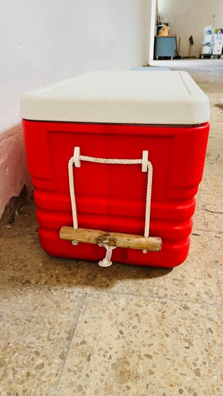 Nevera portátil grande roja 70 litros