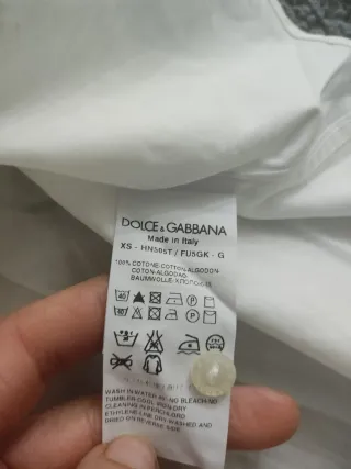 Camicia Dolce & Gabbana Uomo Bianca