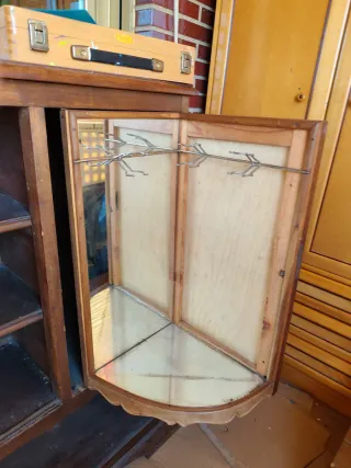 Mueble bar vintage madera