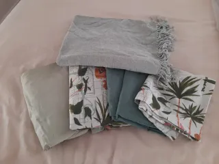 Juego Sábanas Cama 90 Verde