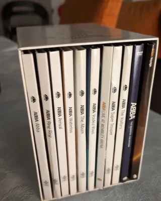Colección CDs de estudio Abba
