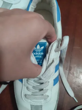 Adidas Samba OG Blanco/Azul Talla 39