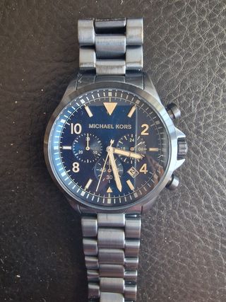 Reloj Michael Kors Azul y Plateado