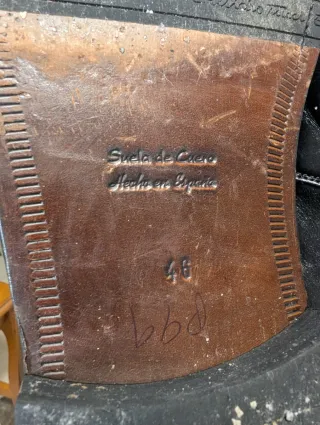 Zapatos de vestir negros talla 46