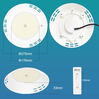 Foco LED Piscina 35W Superficie Lámpara