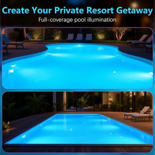 Foco LED Piscina 35W Superficie Lámpara