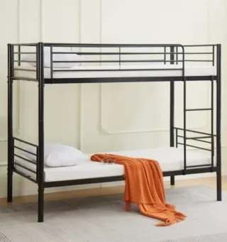 Litera Metálica Negra con Colchones
