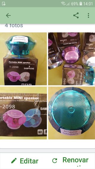 ALTAVOCES LED BLUETOOTH. NUEVOS. LIQUIDACIÓN.