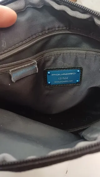 Borsello Piquadro nero/grigio