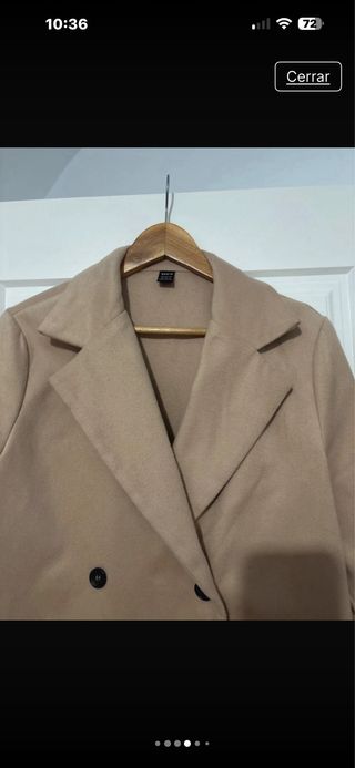 Abrigo beige