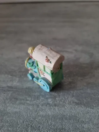 Figura tren miniatura decorativa