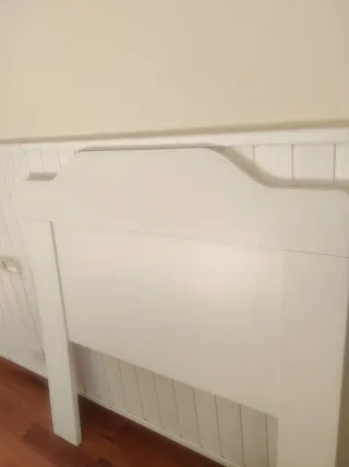 Cabecero cama blanco 115cm