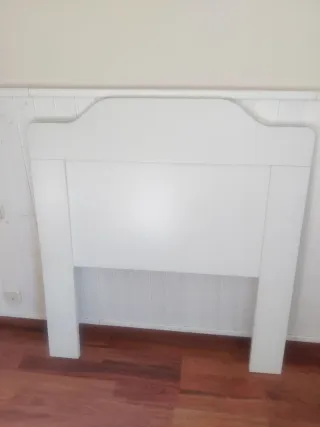 Cabecero cama blanco 115cm