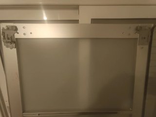 Puertas correderas PAX IKEA de cristal y aluminio