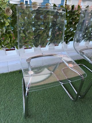Silla Ikea Tobias Transparente