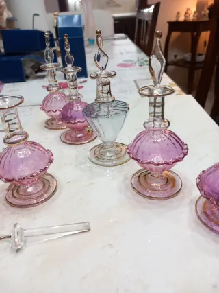 Bottiglie Murano Vetro Soffiato