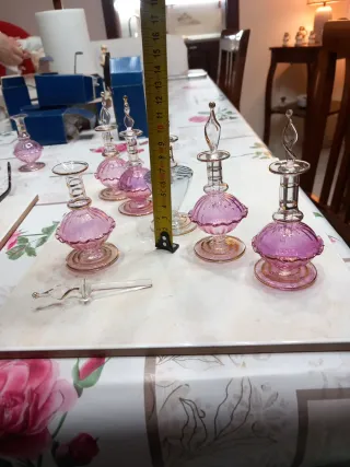 Bottiglie Murano Vetro Soffiato