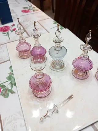 Bottiglie Murano Vetro Soffiato