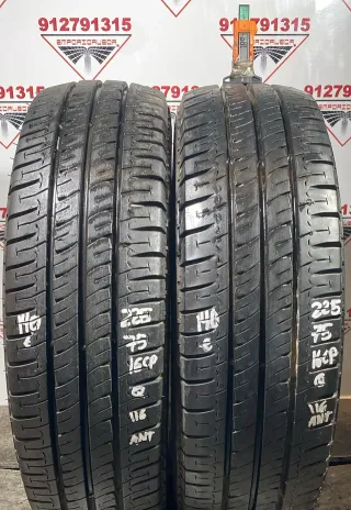 -225 75 16CP Q MICHELIN RUEDA AL 90% VIDA UTIL